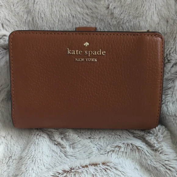 Kate Spade Tan Leather Wallet - Picture 1 of 5
